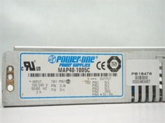 Power-One MAP40-1005C MAP401005C Power Supply 100-240V 50/60Hz +5V/8A