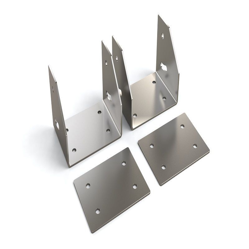 Big Ass Fans 041106011 Purlin Kit,15″ L,Steel,Most Ceiling Fans