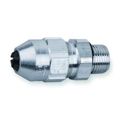 Abb Tcf200-186Al Cable Connector, 2 In, Straight
