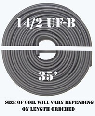 14/2 UF-B x 35′ Southwire Underground Feeder Cable