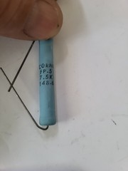 2 FP5 5W – CORNING – RESISTOR 7.5K 5WATT 10%