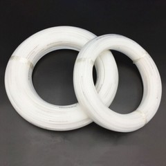 White PA Nylon Tube ID 2~14mm Pneumatic Air Line Tubing Oil & Fuel Plastic Pipe