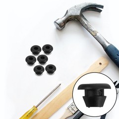 200 Pcs Hollow Cable Wire Grommets Protector Automotive Wiring Hole Plug