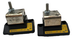Buss BH-0121 Fuseblocks 1 Pair of Modular Fuseblocks 100A 700V 1/4 Stud Size New