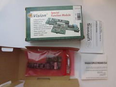 5 x UNITRONICS V200-19-R4 1RS485 PORT COMMUNICATION MODULE UNUSED