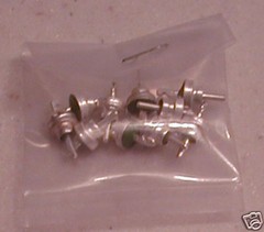 FT-7 330 pF Feedthru Caps, solder in type, 10 pcs. NOS