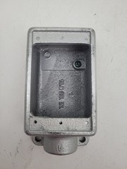 Lot of 5 – FS2 Crouse-Hinds Single Gang Box Conduit Outlet 3/4″- Next Day Option