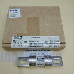 (1 PCS) FWH-40B Bussmann Fuse 500 VOLT 40A