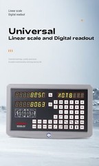 SDS6-2V 2-Axis Digital Readout DRO And Ka300 Linear Scale 70-1020mm