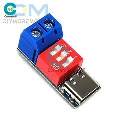 Type-C PD Fast Charging Decoy Trigger Module 5V 9V 12V 20V Adjustable Voltage 5A