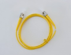 *Lot of 2* Corning Optical Network Cable 9/125 Fiber Yellow PVC – NEW Surplus!
