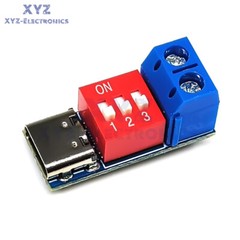 PD/QC Decoy Fast Charging Trigger Module Adjustable Voltage 5V9V12V20V Type-C