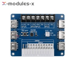 ATX Power Supply Breakout Board USB Charging Desktop Chassis Power Adapter Board