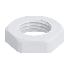 Wiska 10060670 MUG PG 7 RAL 7035 Locknut PG7 Polyamide Light grey / 100 PCS