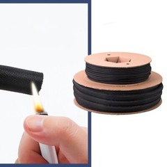 5M Braided Sleeving Flexible Split Cable Sleeving Tubing for Cable Protection