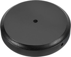 6.75 Inch x 1.2 Inch Round Solid Wooden Lamp Base Size: 6.75 x 1.2