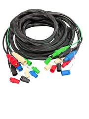 CAM LOCK #2 TYPE SC Entertainment ,Generator Power Cables M/F BONDED 10 FT