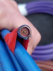6 AWG 2/C Copper Service Entrance Wire 17 Ft Concentric 600V Wet/Dry Southwire