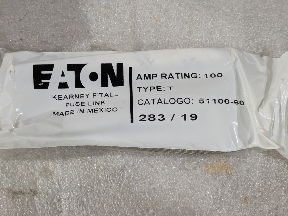 EATON 51100-60 AMP 100 TYPE T
