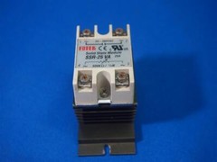 Fotek SSR-25 VA SSR25VA Solid State Module w/ Scratches w/ Heat Sink