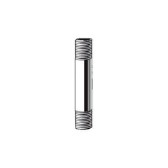 Allied 876619, 3/4″ x 2″, Steel, Threaded, Rigid Conduit Nipple, 1 pc