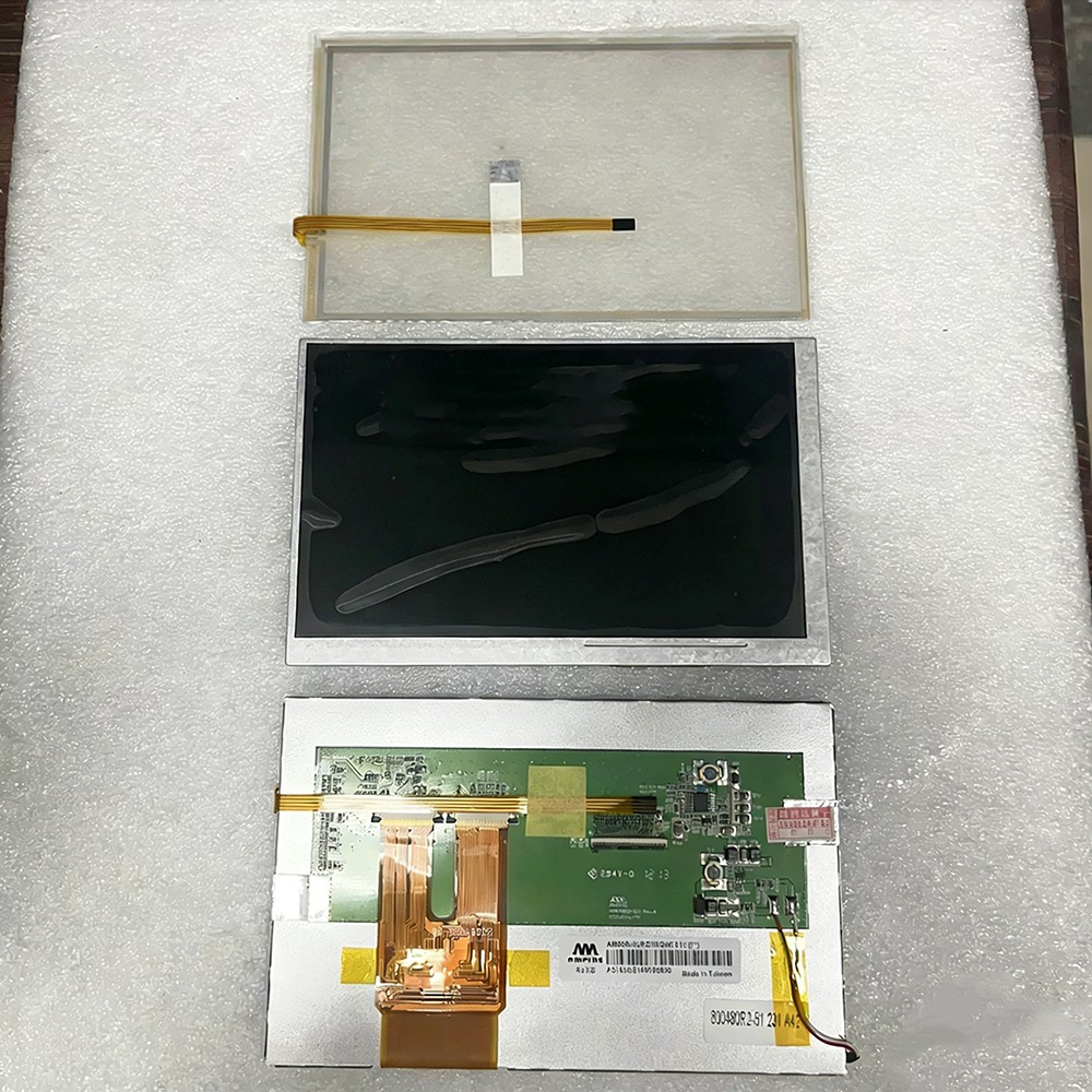 7″ inch AM800480R2TMQWT51H LCD Screen Display + Touch Screen Panel Digitizer