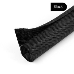Split Braided Sleeving Tube Cable Wire Sheath Flame Retardant Insulation 5-60 mm