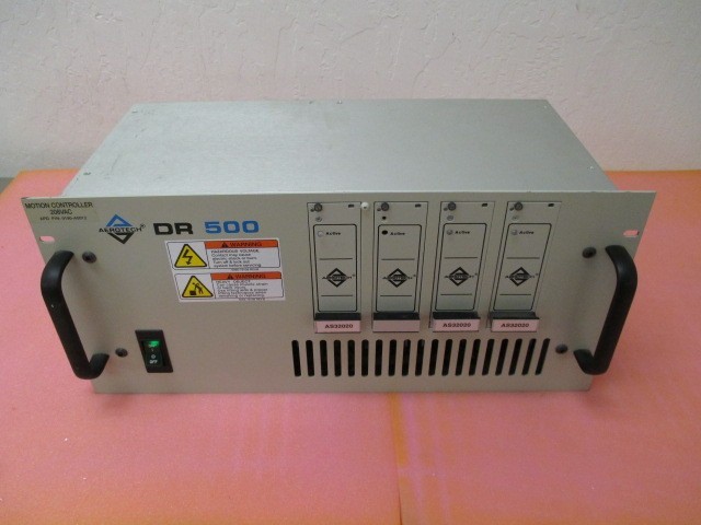 AEROTECH DR 500 motion controller 208 VAC, DR500R-D-80-160/X3-AS32020C-F7/SHUNT