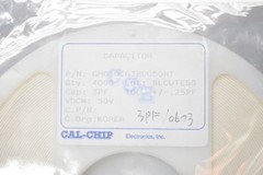 CHP GMC10CG3R0C50NT CAPACITOR FRL@4000#31 QTY:4000 PIECES PER LOT CAL-CHIP
