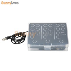 DC5V DIY Clock Kits Electronic Soldering Practice Kit For Learning USB Interface
