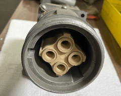 RUSSEL & STOLL 60A Female Receptacle 250V/600VAC CAT.NO 7324 Angle Adapter