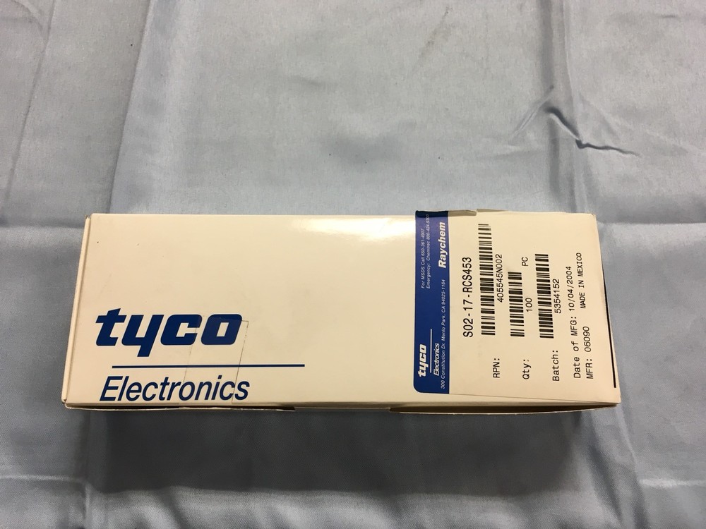 100 NEW TE/Raychem S02-17-RCS453, M83519/2-17 Solder Sleeves Shield Terminators