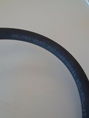 25in Belden 8267 3/8in Coax Jumper NM to NM connectors