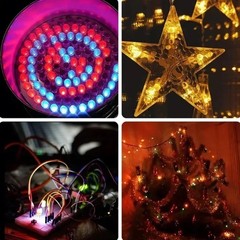 70pcs 7 Colors 3mm LED Diodes White Warm White Red Blue Green Yellow Orange