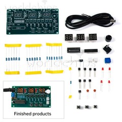 6-bit LED Digital Electronic Clock Kit 51 Microcontroller DIY Soldering Practice