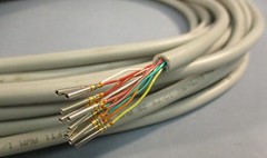 Leoni Elocab E47543EC Servo Cable 28AWG 90C 300V W/ 20-Pin Female Connector