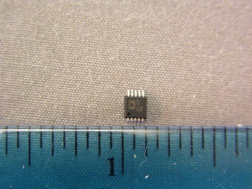 4 Analog Devices AD5314BRM 2.5 to 5.5V 500uA Quad Voltage Output 10-Bit DACs ICs