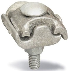 Blackburn PAA29, 6 to 2 AWG ACSR, Aluminum, 1/2 Bolt, Parallel Groove Clamp, 1pc