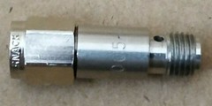 (1pc) Pasternack PE7005-40 40dB Fixed Attenuator, SMA(M-F) 2Watts, 18GHz, 50ohm