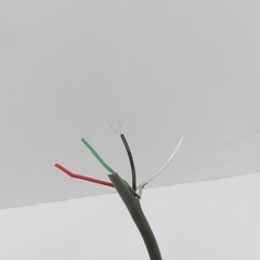 Omni Cable D92204 22AWG 4 Conductor 300V Unshielded Sound & Security Cable 245′