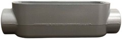 PECO C-200A, 2″ Hub, Aluminum, 2-Hub, C-Type, Rigid Conduit Body, 1 pc