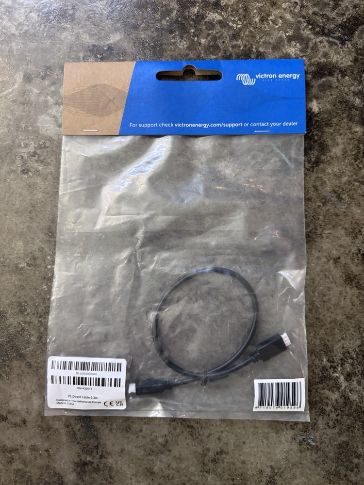 Victron energy ASS030530203 VE.Direct Cable 0.3m 0.98ft