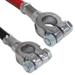 Battery Strap Lead Power Cable Eyelet and Terminal Positive Negative 16mm² 110A