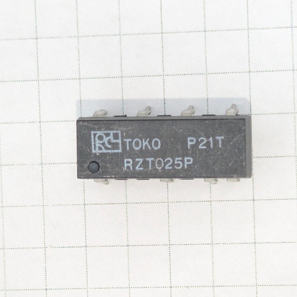 TOKO RZT025P P21T 8-Pin DIP Integrated Circuit Electronic Component New -e5