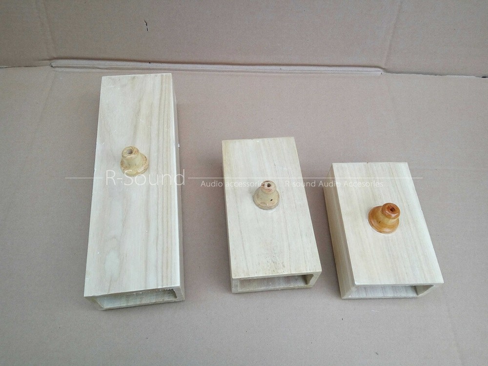 1pc Wooden sound box 256 tuning fork, 440 tuning fork, 512 tuning fork speaker