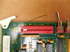 LFE PC Board Interface Base WW-1653-0088 WW16530088 Rev H Used