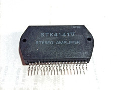 LOT OF 2 STK4141V + Heat Sink Compound ORIGINAL SANYO