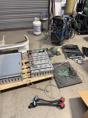 Complete EV System- AC-34×2 Motor, ADS-tec 6Kwh packs 12 BMW HV Modules, BMS etc