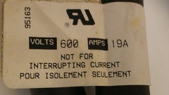 COOPER / CROUSE-HINDS 12 FT CABLE E2054-514