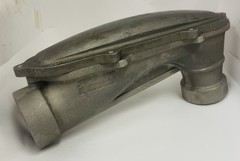 EATON CORPORATION CROUSE HINDS NO. LBD7700 SA 2 1/2 AL MOGUL OUTLET BODY 90 DEG